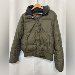 ZeroXposur Women’s Olive‎ Green Bomber Jacket Size: Large